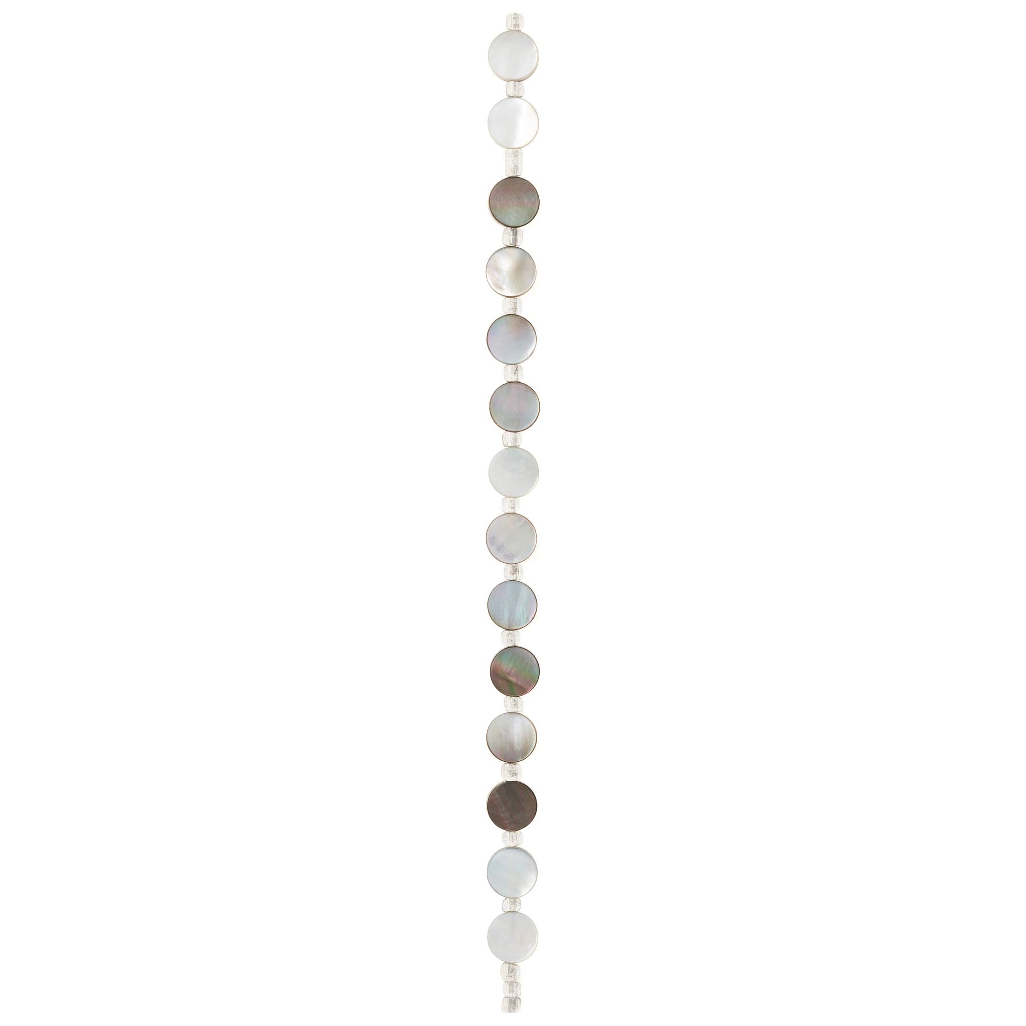 Disc Shell Beads, 10mm by Bead Landing™